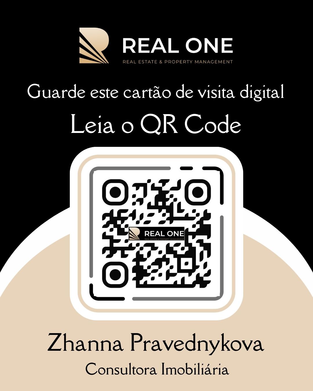 Zhanna Pravednykovac - Consultora Imobiliária Real One